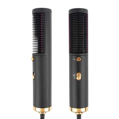 Hair Dryer Brush Hot Comb Hair Straightener Brush Flat Iron New One-step Volumizer Hot Air Brush Comb Hair Dryer Curler