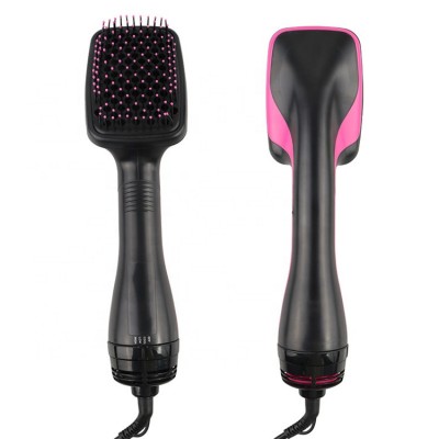 ONE STEP Hot air paddle brush  flexible tangle-free bristles hair dryer brush