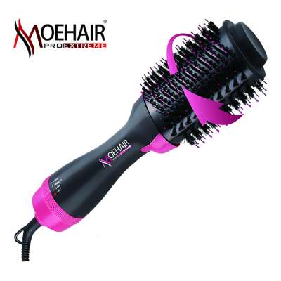 Multifunctional one step 2 in 1 electric hair comb brush hair dryer and volumizer