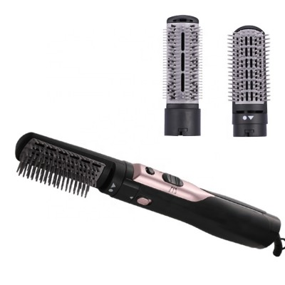 Hair straightener one-step electric hair comb 2 in 1 interchangeable hot air brush